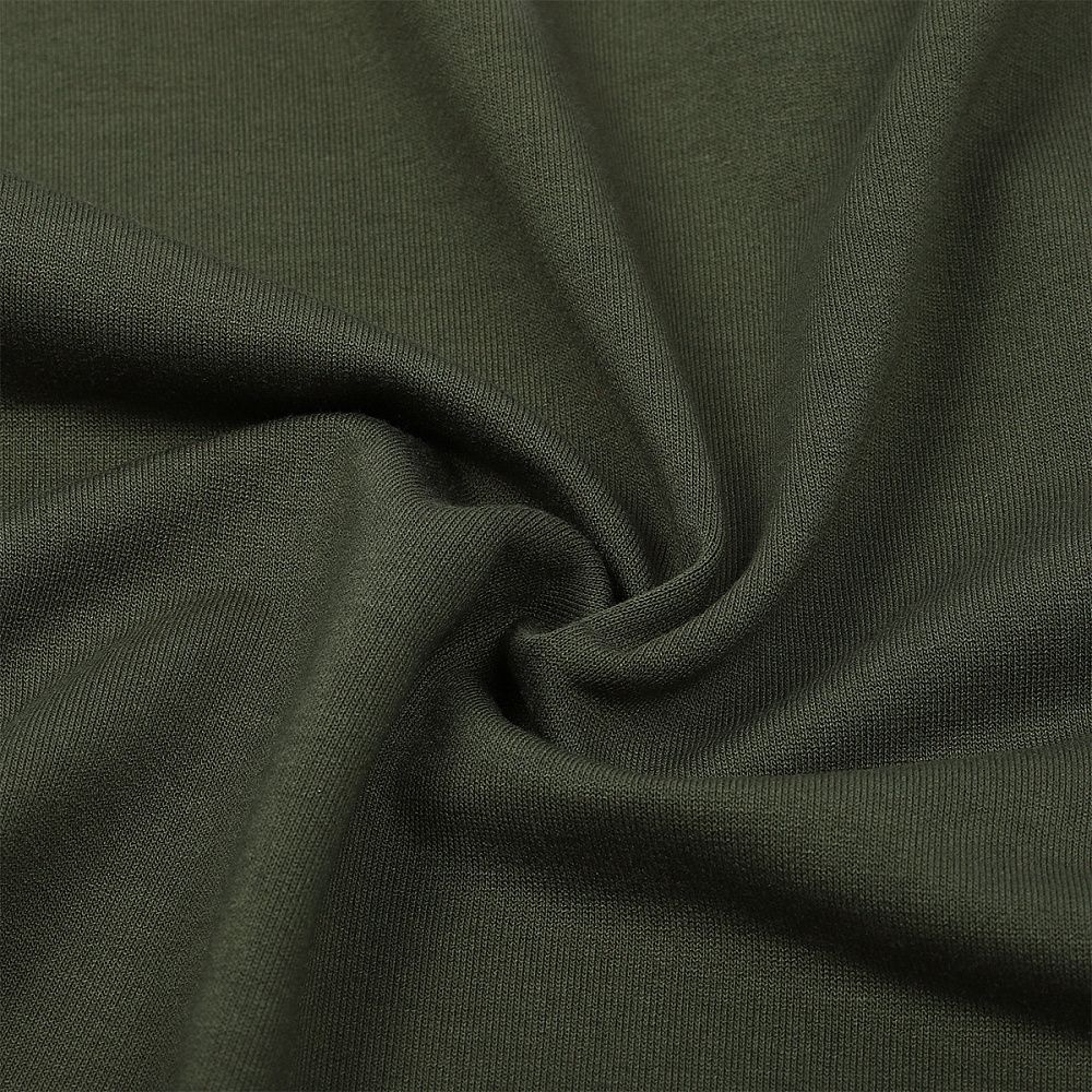 Футер 2-нитка петля поливискоза стрейч 220 г/м², 160 см / 3 метра, ФУТ2Х.TBY.ПЭ-ВИС.S096.3, цв.S096 хаки