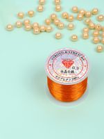 Нить-леска 0.3 мм, 100 м, цв. оранжевый