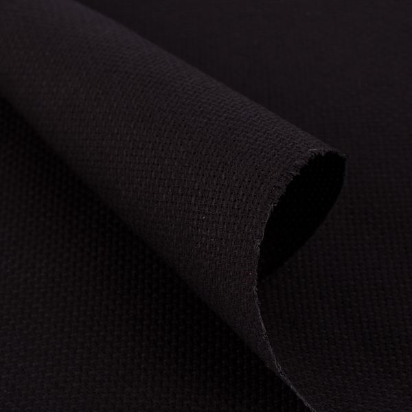 Канва Zweigart Aida Premium 16 ct, 50х50±2 см, 720 черный, Zweigart