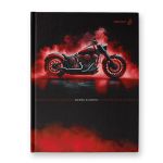 Бизнес-блокнот, матовая ламинация, ББ248 A5 80 л. 4 шт клетка, Железный друг байкера 01677, Светоч