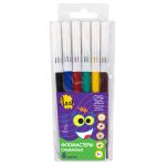 Фломастеры смываемые 6 цв, Лео LPFPW-06