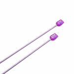 Спицы прямые с измерительной шкалой Pony ⌀2,5 мм, 35 см, металл, сиреневый
