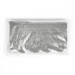 Тесьма отделочная 40 мм, 13-5061 цв.серебро уп.13.71м