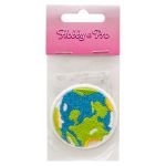 Термоаппликация "Планета Земля", 4.8х4.8см