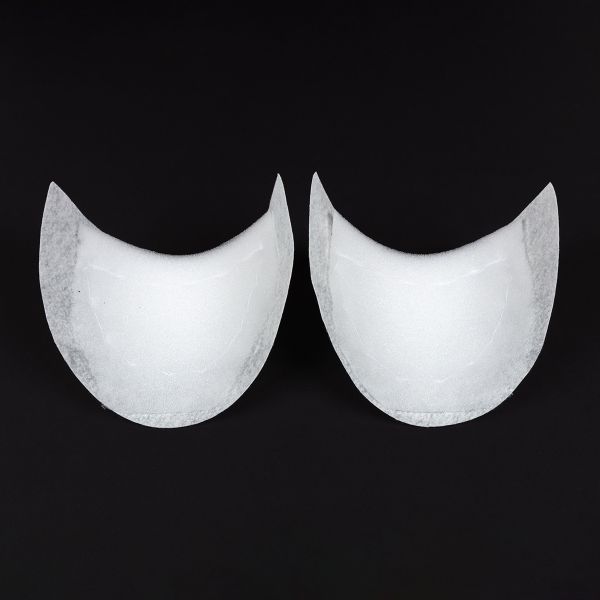 Плечевые накладки (подплечники) сложные втачные 140х20х260 мм, 10 пар Россия, белые, С-13