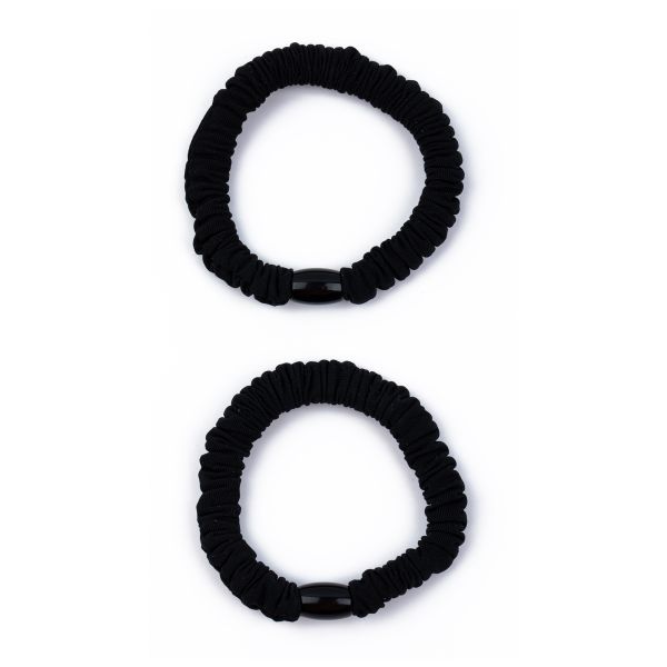 Набор резинок для волос 10 шт (5х2 шт), №01 чёрный, Cherry Mary VR07068