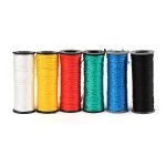 Нитки полипропиленовые 01 мм желтый, уп. 50м /TOS/