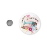 Игольница магнитная 5.6 см, №01 Делаю с любовью, Gamma BEM