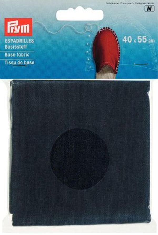 Материал для верха Эспадрилей 40х55cм чернил. цв, Prym