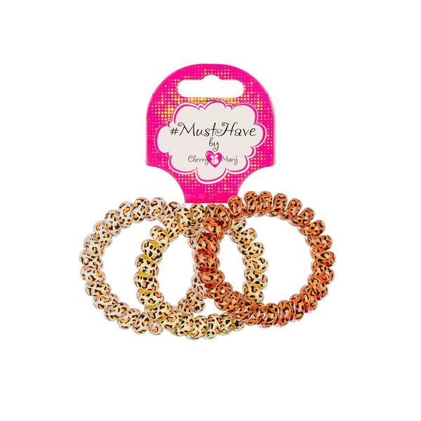 Набор резинок для волос 15 шт (5х3 шт), №07, Cherry Mary T/R6105