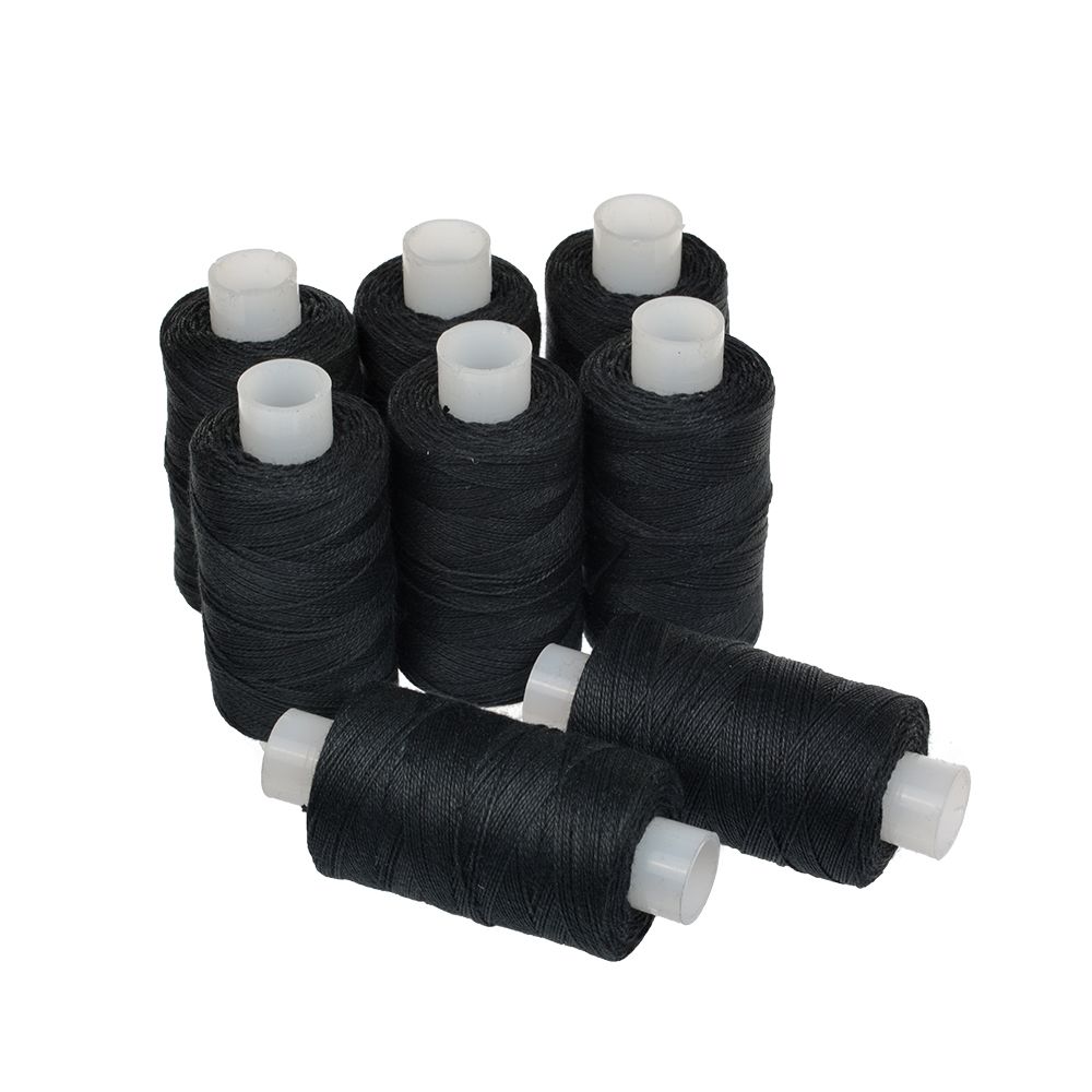 Нитки хлопковые 180 м. 8 кат черный