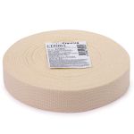 Стропа (ременная лента) 30 мм / 10 метров, толщ. 1.92 мм, [24.75 г/пог.м], 100% х/б, суровый, Gamma G301C