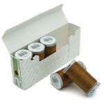 Нитки суперкрепкие Gutermann Extra Strong M782, 100м, 448 шоколадная охра, 5 катушек