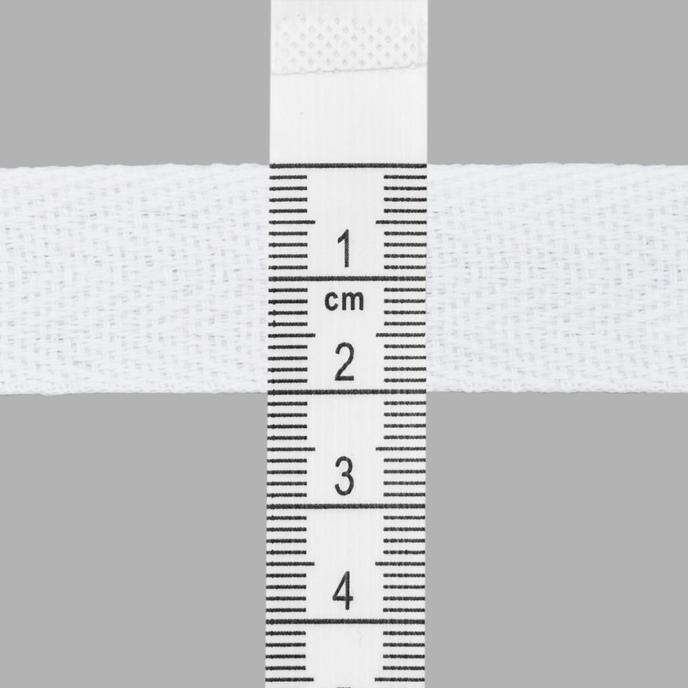 Тесьма (лента) киперная (100 х/б) 20 мм / 45.72 метра, 70 белый, 6190-2026