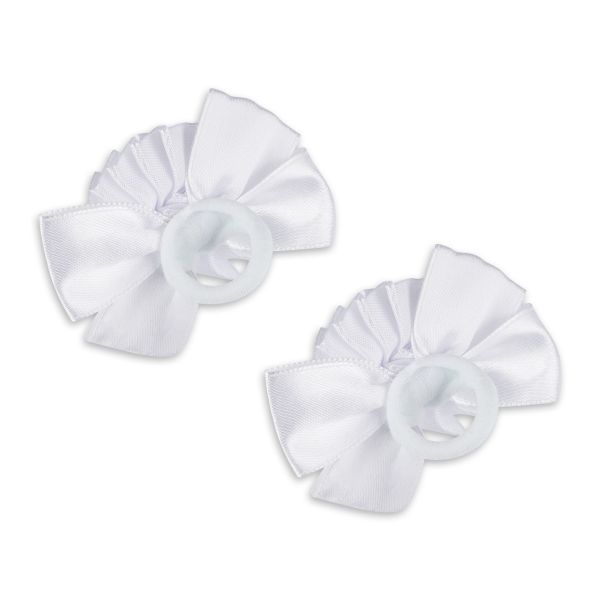 Набор резинок для волос, 10 шт, №01 белый, Cherry Mary DR07040