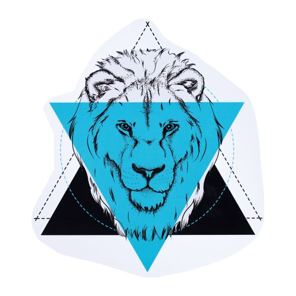 Термотрансфер, 1 шт, М-319 лев 20х18.2 см, Gamma M №03