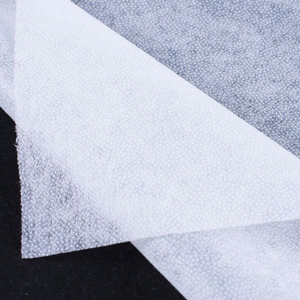 Флизелин клеевой 65 г/м², 90 см / 100 метров, белый, 6403-0272