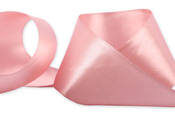 Лента атласная 2-сторонняя 50.0 мм / 33±2 метра, 041 розовый (т. розовый), Gamma AL-50D