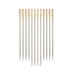 Иглы ручные для слабовидящих 12 шт, Gamma HN-12