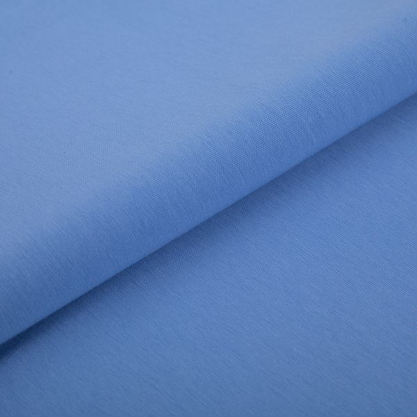 Кулирка 150±5 г/м², 40/1 Comp.Penye FULL LYC, 170 см / 5 метров, 28 голубой/blue, Gamma GCM