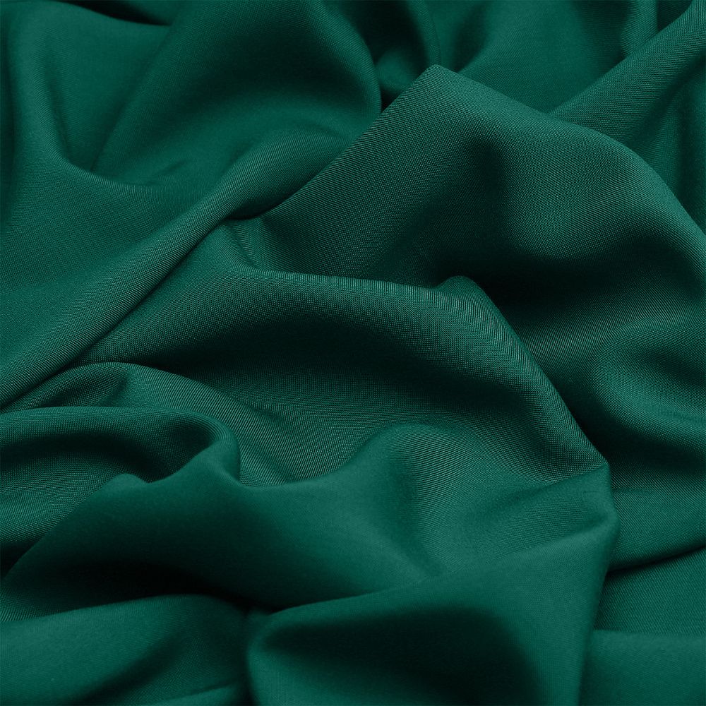 Штапель 110 г/м², 145 см / 2 метра, TBY-Vi-30-26.2, цв.26 т.зеленый
