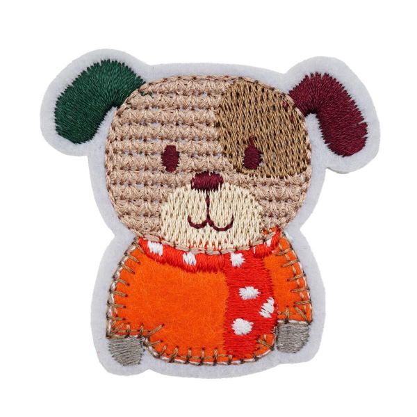 Термоаппликация Собакин 50х5 0мм, 2 шт, LA519