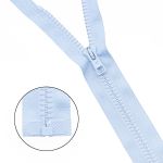 Молния трактор Arta Т6 (6 мм) 1 зам., разъем., 75 см, цв. 104 голубой, уп.5 шт