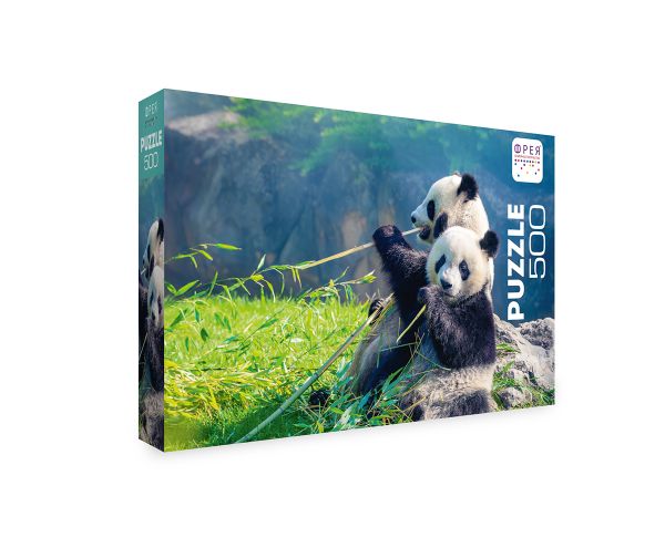 Пазл 500 элементов, Панды на отдыхе, PZL-500/51, Фрея