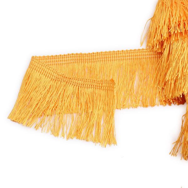 Бахрома отделочная 63.0 мм / 25 метров, 001 золотистый