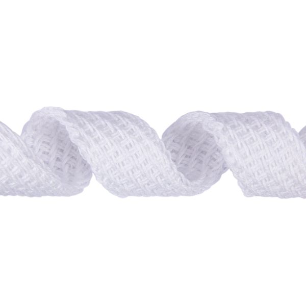 Шнур плоский ⌀14-15 мм, 20 м,±1 м, белый, Гамма С3860Г17