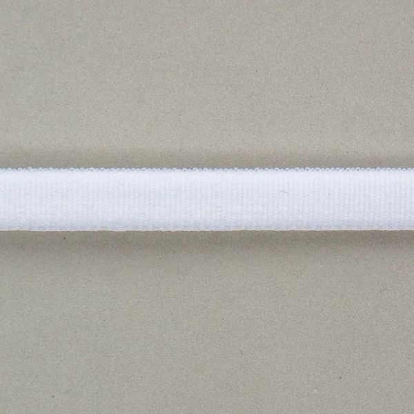 Резинка бельевая (бретелечная) 7.0 мм / 50 метров, белый