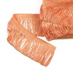 Бахрома отделочная 90.0 мм / 25 метров, 011 персиковый, Gamma 117