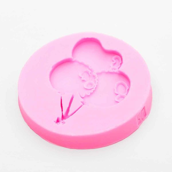 Молд 7х7х0,9 см, Шарики