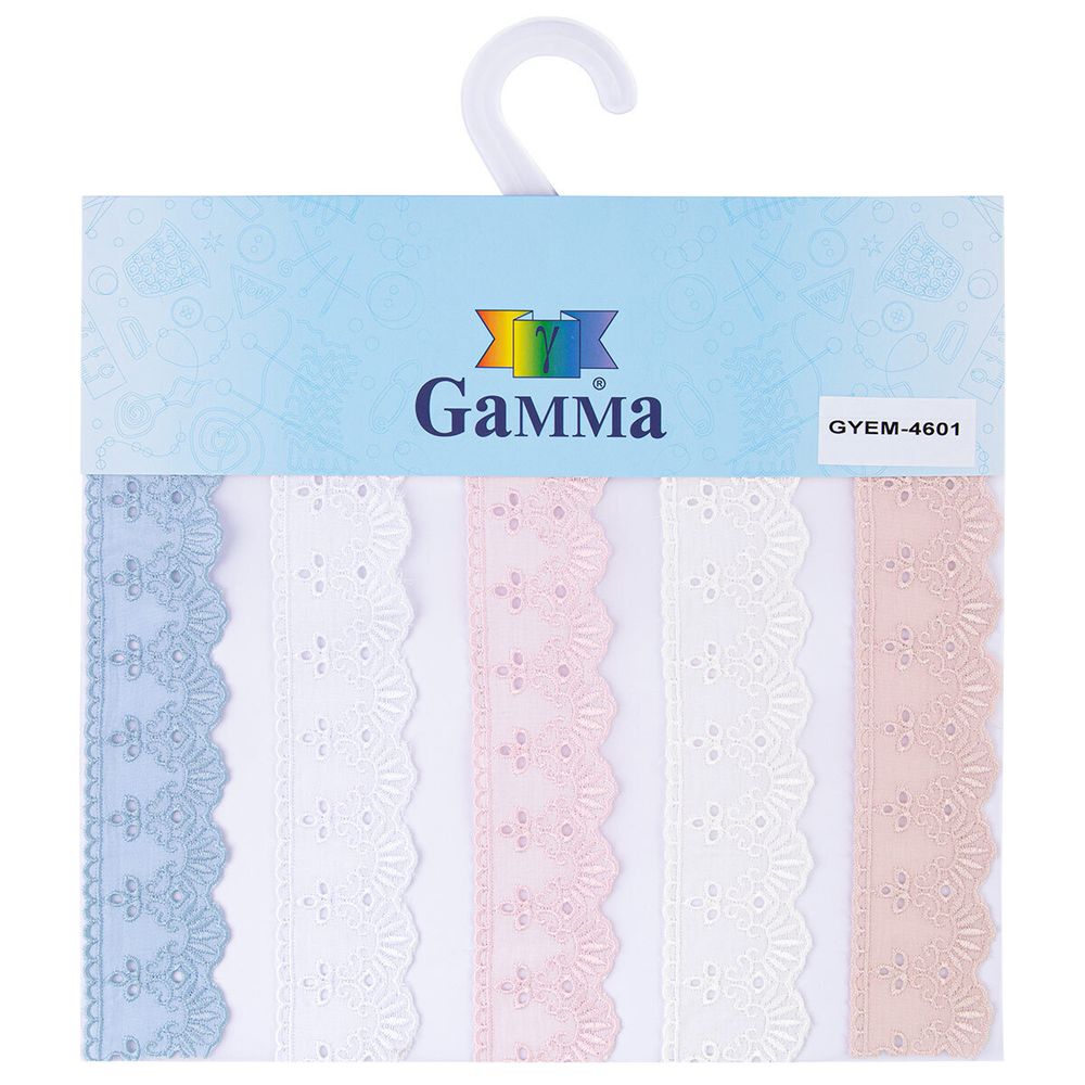 _18_ Образцы кружева: кружево шитьё GYEM-4601