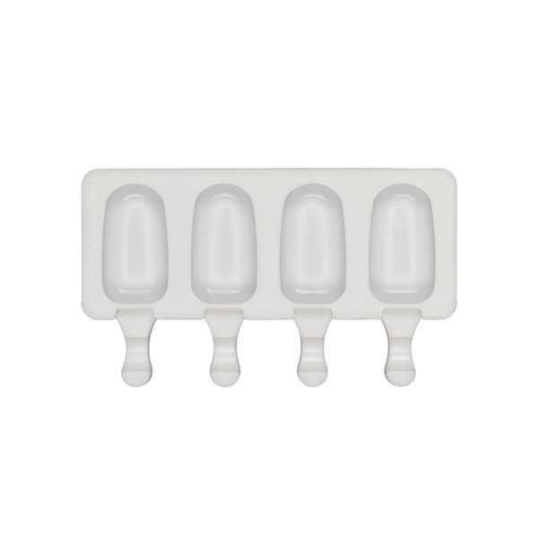 Форма силиконовая для мороженого 21.5х12.5х2.1 см, мини-эскимо -4 ячейки, S-Chief SPC-0403