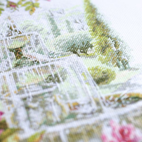 Набор для вышивания нитками Чудесная игла, Фонтан желаний 20х26 см