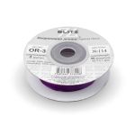 Лента капроновая (органза) _3.0 мм / 45.7 метров, 114 фиолетовый, Blitz OR-3