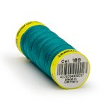 Нитки для трикотажа Gutermann Maraflex, 150м, 189 зеленая бирюза, 5 катушек