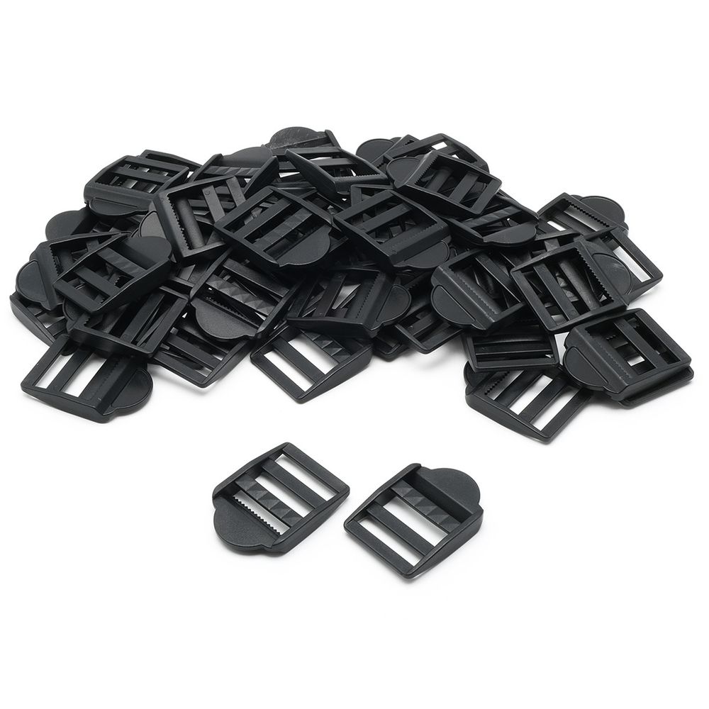 Рамка-регулятор 32мм пластик, черный, 50 шт