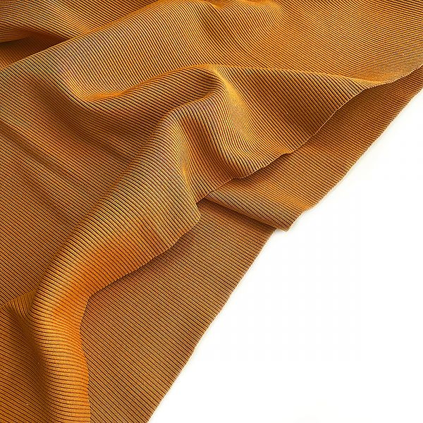 Кашкорсе с лайкрой пенье 400 г/м², 60+60 см / 15 метров, КАШ.400.18-1160.15, горчица