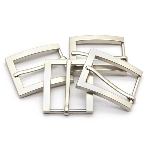 Пряжка ременная металл 30 мм.серебро, металл, 4 шт, BIG