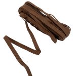 Резинка бельевая (стандартная) 10.0 мм, / 15х10 м плетеная, коричневый/ brown, Gamma С 3337