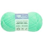 Пряжа Люблю вязать Фитнес 200 / уп.6 мот. по 50 г, 200 м, 434 мята