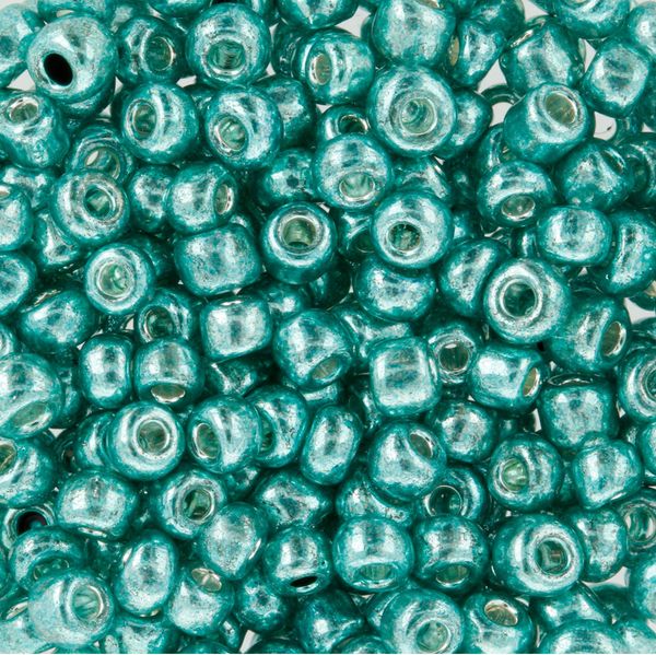 Бисер Zlatka 8/0 (2.9 мм), 100 г (10х10 г), №0568 изумрудный, GR