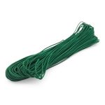 Резинка шляпная (шнур эластичный) ⌀2.0 мм / 30 метров, т.зеленый