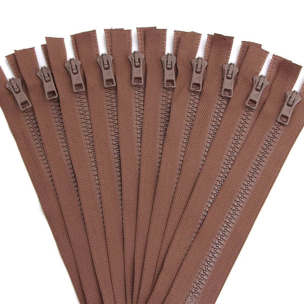 Молния трактор Arta Т6 (6 мм) 1 зам., н/раз., 18 см, цв. 072 бежевый, уп.10 шт