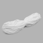 Шнур плетеный ⌀10.0 мм / 100 метров, 100% х/б, 003 белый