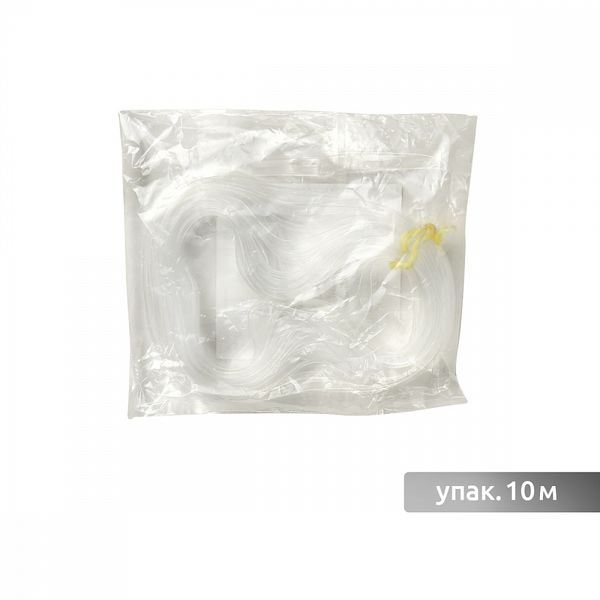 Резинка силиконовая (лента) 8.0 мм / 10 метров, толщ. 0.3 мм, блестящая, 38006