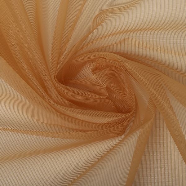 Сетка корсетная 45 г/м², шир.150 см / 1 метр, Т1112, телесный (загорелая кожа) /ОТР.Т1112.05/