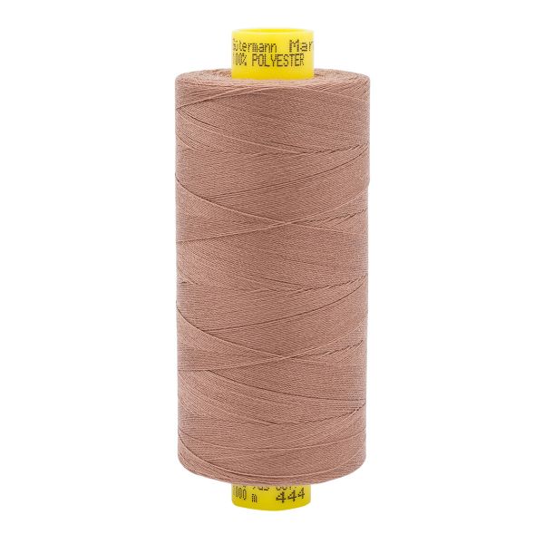 Нитка универсальная Gutermann Mara 120/2, 1000 м, 700207, 444 миндаль, 1 шт